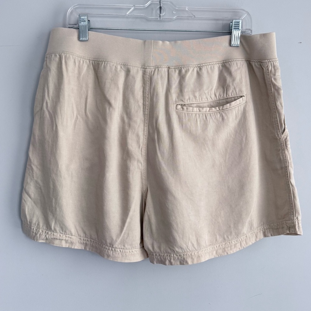 Faherty Arlie Day™ Short 4 in Safari Size L Large Linen Tencel Pull On Style - Picture 8 of 15